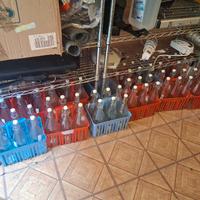 bottigle in vetro e portabottiglie 