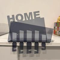 Portachiavi da parete in plexiglas - scritta Home