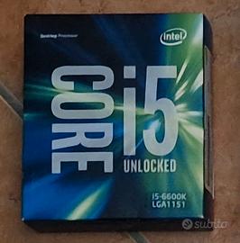 Intel Core i5-6600K gaming garantito, prezzo wow! 
