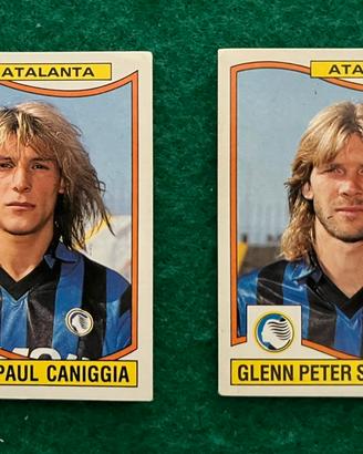 STROMBERG CANIGGIA Atalanta 1990 91 Panini Sticker