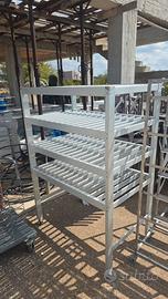 Carrello porta vassoi