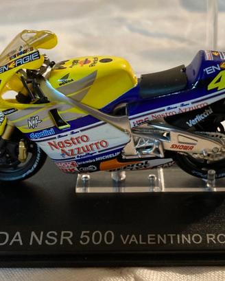 Modellino moto Valentino Rossi e Michael Doohan