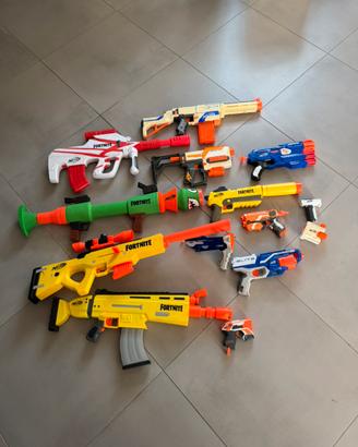 12 fucili nerf