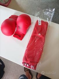kit protezione karate taglia s