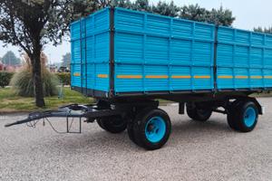 Rimorchio agricolo alberti 140 ql trilaterale