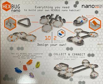 Gioco Robot Hex bug Habitat Set 10 pezzi/2 Nano