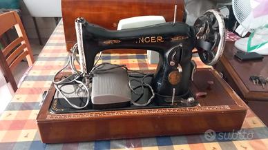 MACCHINA DA CUCIRE SINGER,MODELLO 66K
