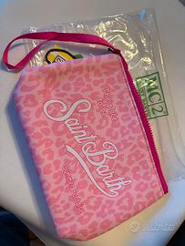 pochette MC2 Saint Barth animalier rosa nuova