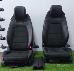 Tappezzeria in pelle per mercedes c43 amg