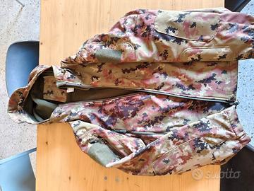 giubbotto militare vegetato 