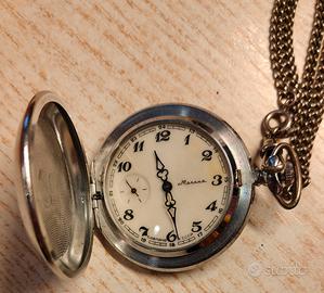 Orologio da tasca russo CCCP. Unione Sovietica.