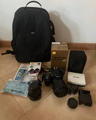 Nikon d600+Sigma art 50 1.4 + nikon 28 1.8 + acces