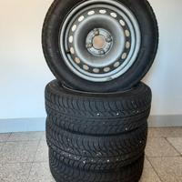 Ruote complete con gomme invernali 175 65 14