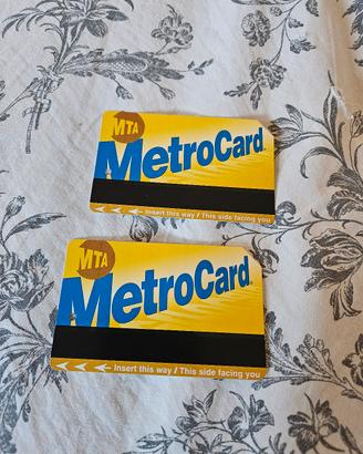 Metro card New York