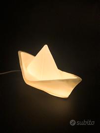 Lampada Barchetta Origami