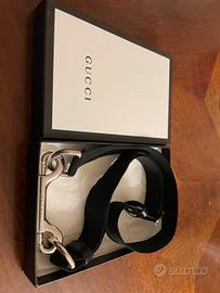 Cintura gucci trimmed-belt nuova originale