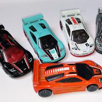 Hotwheels 1/64 5 model McLaren F1 GTR non giocati 