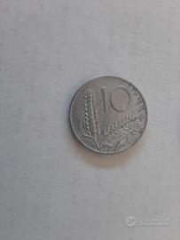 monete 10 lire spiga