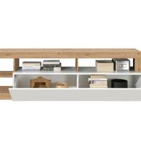 Porta tv 1 anta ribalta con vani a giorno