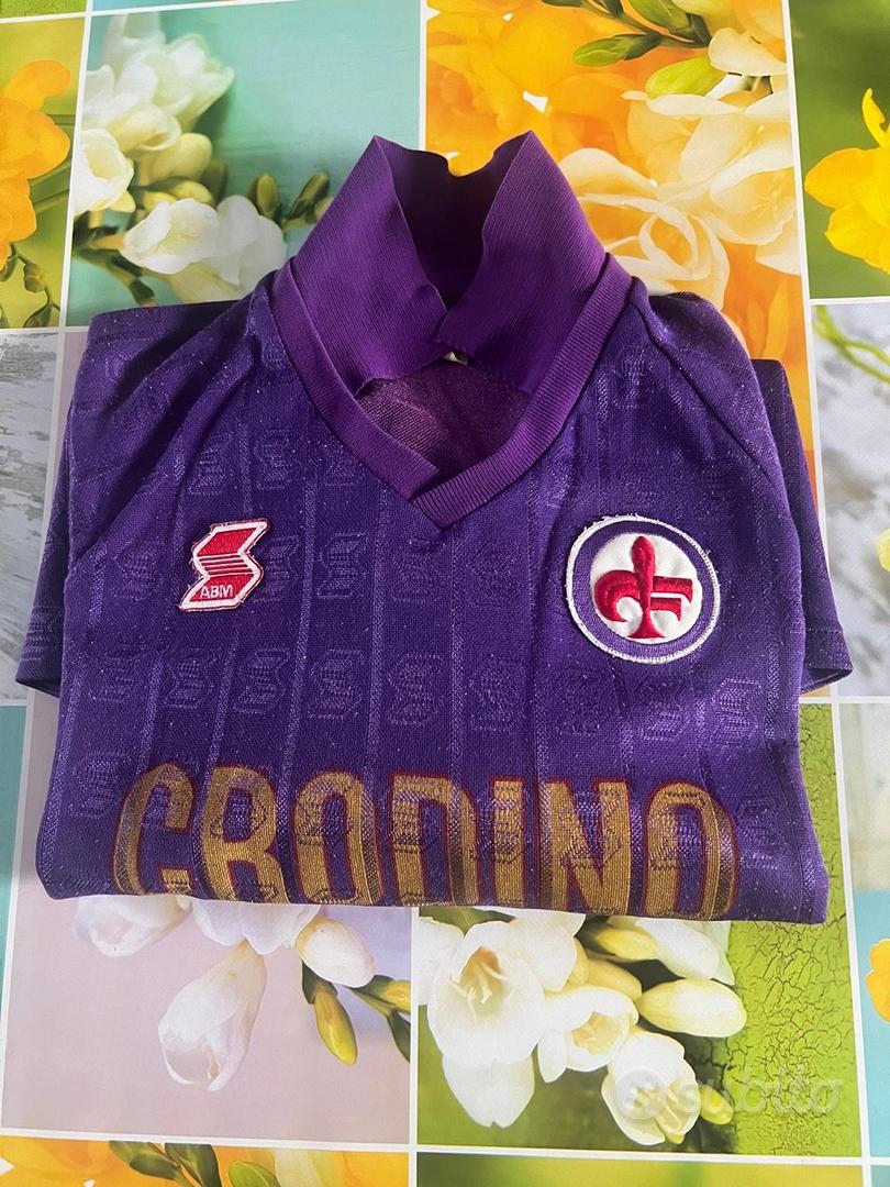 maglia L Fiorentina Crodino ABM Roberto Baggio 89 Collezionismo In vendita a Milano