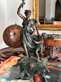 statua in bronzo firmata ‘ A.Moreau’
