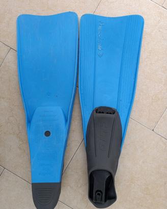 Set Snorkeling Cressi-sub Pinne Rondine Clio 45-46