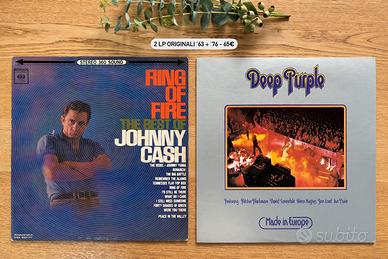 2LP orig.Cash '63 + Deep Purple '76  - 65 €