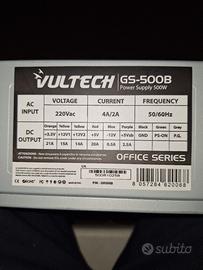 alimentatore pc 500w