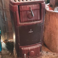 Stufa a legna marca Zoppas vintage retro