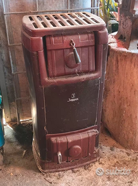 Stufa a legna marca Zoppas vintage retro
