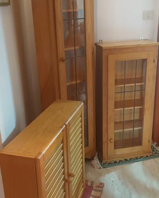 mobiletti bagno frassino