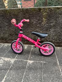 Bicicletta bimba senza pedali chicco
