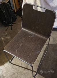 Sedia vintage laminato
