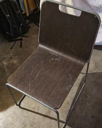 Sedia vintage laminato