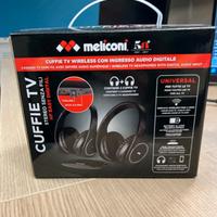 Doppie cuffie per TV meliconi wireless