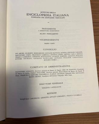 DIZIONARIO ENCICLOPEDICO ITALIANO TRECCANI – OPERA