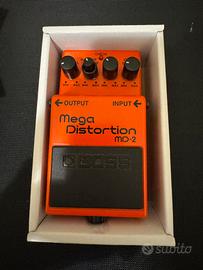 Mega distortion pedal chitarra - MD2 BOSS
