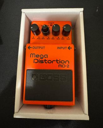 Mega distortion pedal chitarra - MD2 BOSS