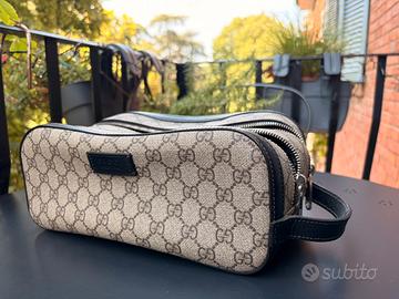 Gucci Beauty Case GG Supreme Originale