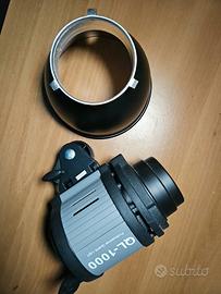 illuminatore studio lampada quarzo DynaSun QL1000