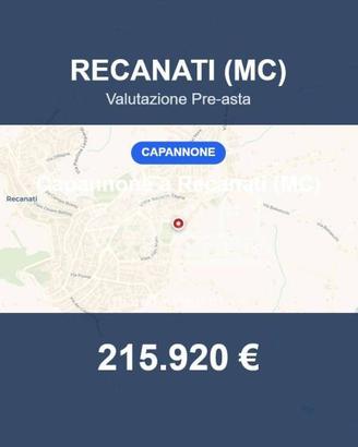 Immobile in asta di 1109 m² a Recanati