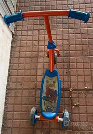 Monopattino tre ruote bambini Spider-Man
