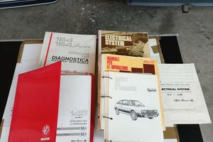 Alfa Romeo manuali officina 