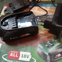batteria bosch 18v
