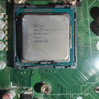 scheda madre ipm61-tb/cpu/ram