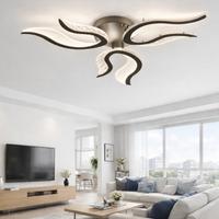 Plafoniera moderna nera Brillante LED