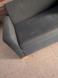Divano letto IKEA 2 posti grigio - 140x80 cm