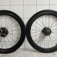 Ruote hunt carbonio tubeless