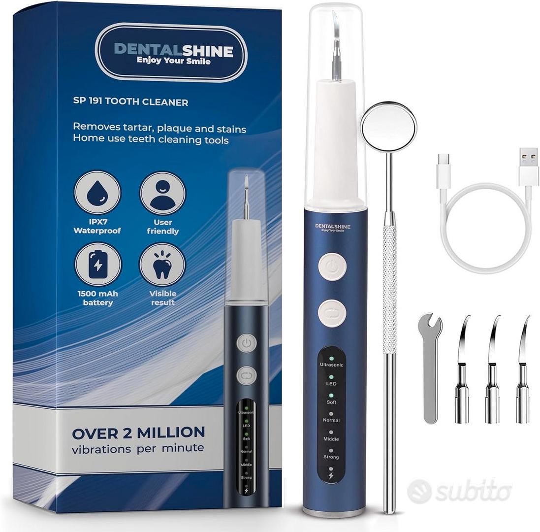 Dental Shine Kit Pulizia Dei Denti Tartaro NUOVO - Elettrodomestici In  vendita a Roma