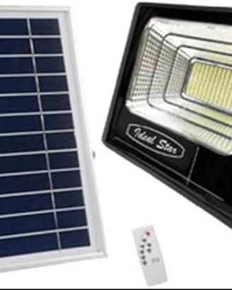 Faro LED Solare 60W Ideal Star con Telecomando